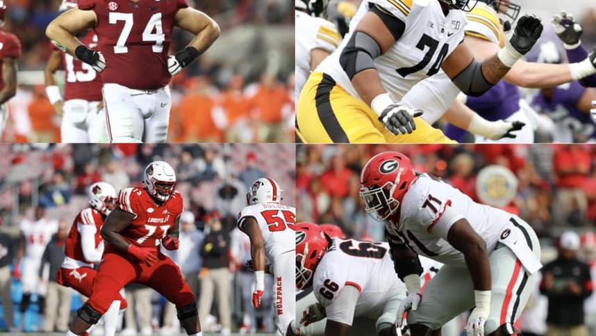 New York Giants, Tristan Wirfs, Jedrick Wills, Andrew Thomas, Mekhi Becton