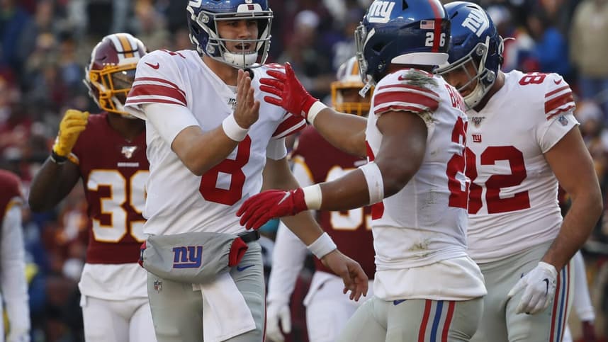 Daniel Jones, Saquon Barkley, New York Giants