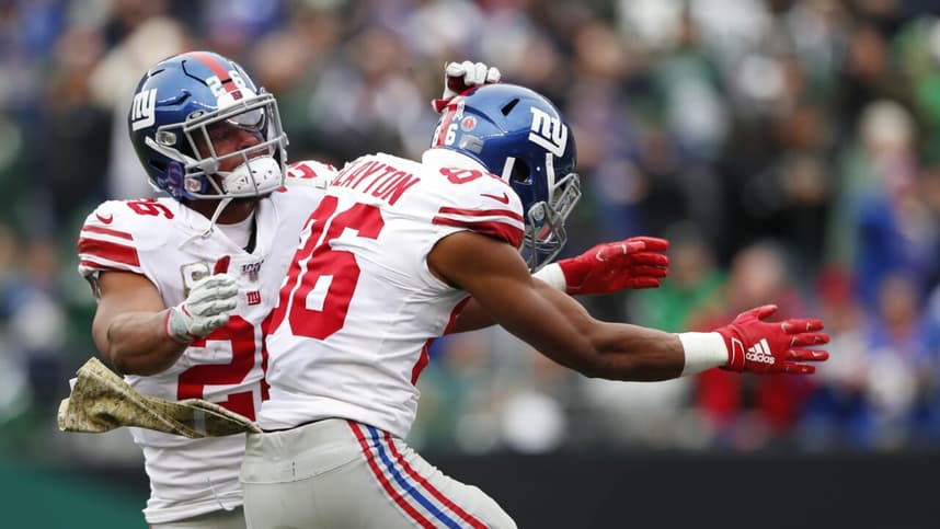 New York Giants, Darius Slayton, Saquon Barkley