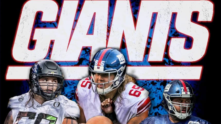 New York Giants, Spencer Pulley, Jon Halapio, Nick Gates, Shane Lemieux
