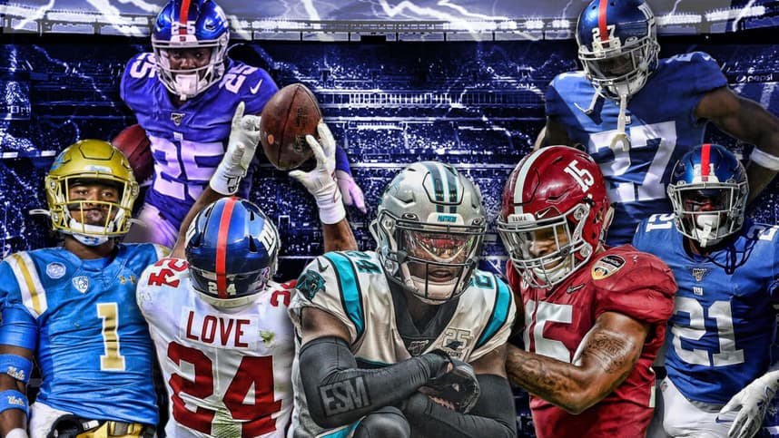 New York Giants, James Bradyberry, Darnay Holmes, Julian Love, Xavier McKinney