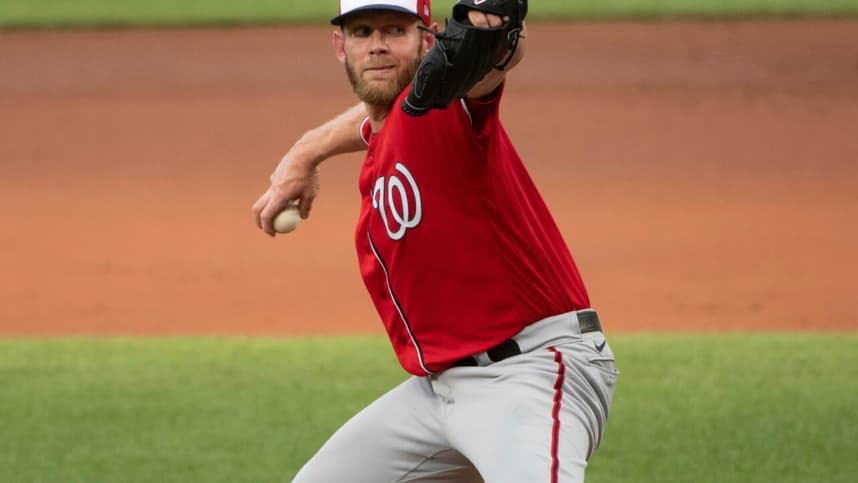 Stephen Strasbrug to miss game against New York Yankees.