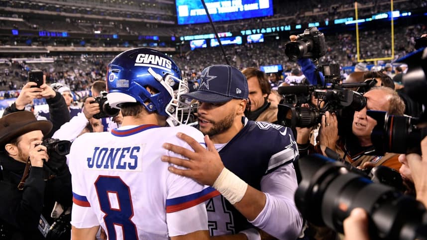 New York Giants, Daniel Jones, dak prescott, cowboys