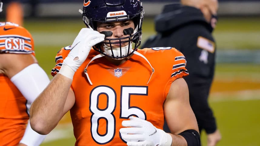 cole kmet, bears