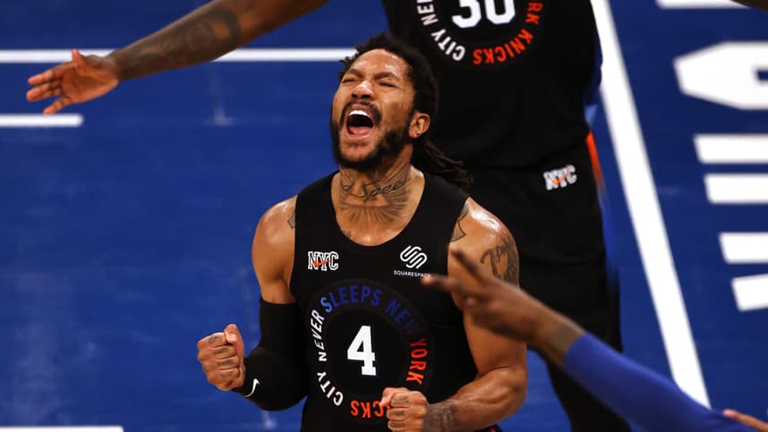 derrick rose, knicks