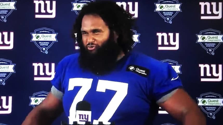 joe looney, new york giants