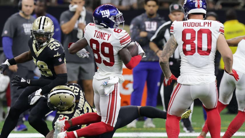 kadarius toney, new york giants