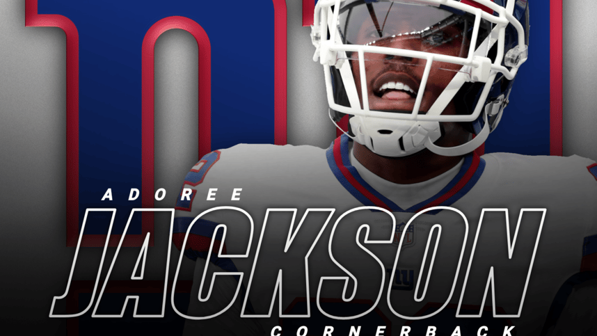 adoree jackson, giants