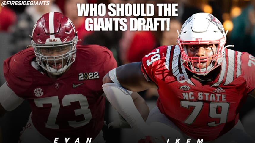 Evan Neal, Ikem Ekwonu