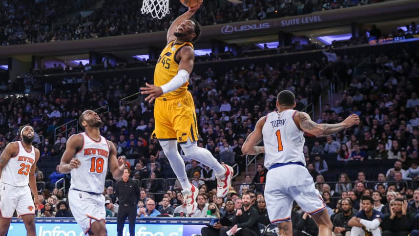 Donovan Mitchell, Knicks