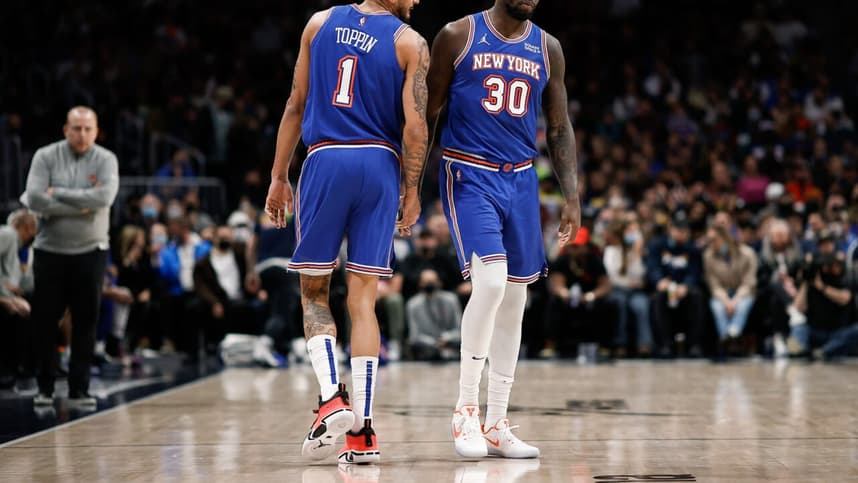 Obi Toppin, Julius Randle, Knicks