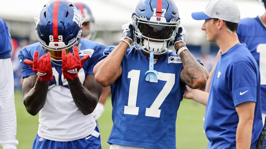 new york giants, kadarius toney, wan'dale robinson