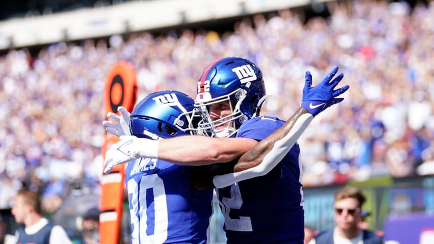 richie james, new york giants