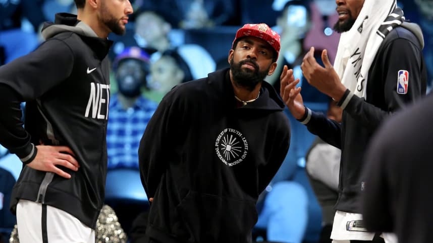 Kyrie Irving, Ben Simmons, Kevin Durant, Brooklyn Nets