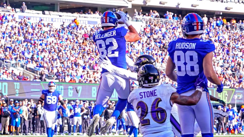 daniel bellinger, new york giants