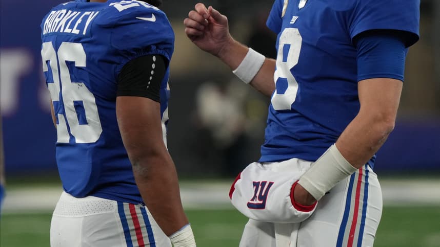 new york giants, daniel jones, saquon barkley
