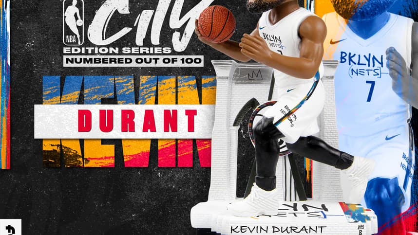 Kevin Durant bobblehead, Brooklyn Nets
