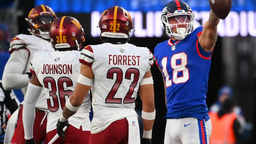 new york giants, isaiah hodgins