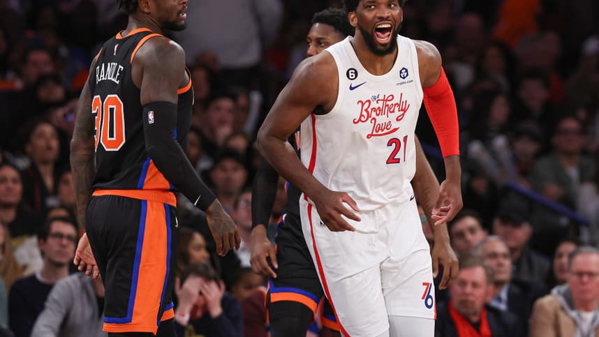 Joel Embiid, Julius Randle, New York Knicks