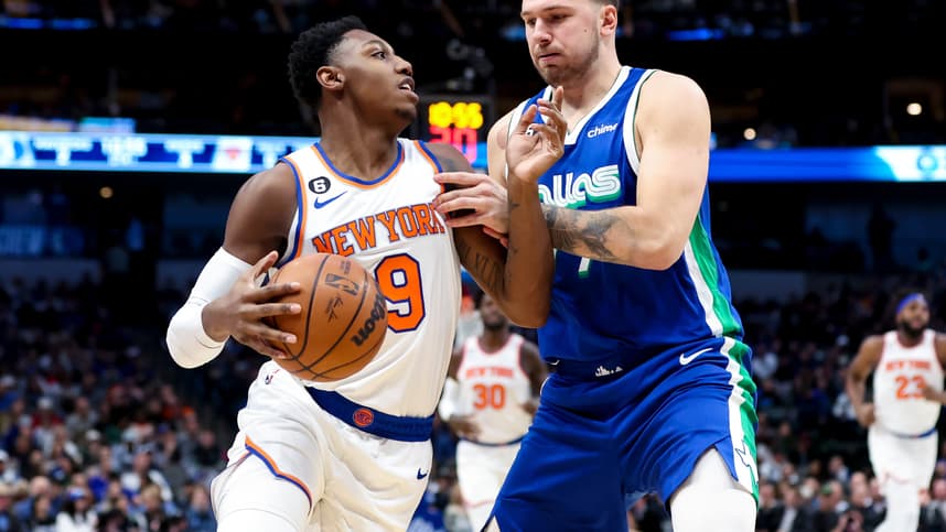 RJ Barrett, Luka Doncic, New York Knicks