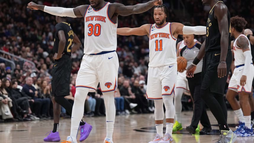 Julius Randle, Jalen Brunson, New York Knicks