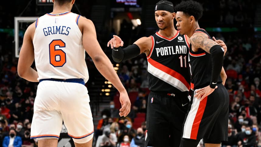 Josh Hart, Quentin Grimes, New York Knicks