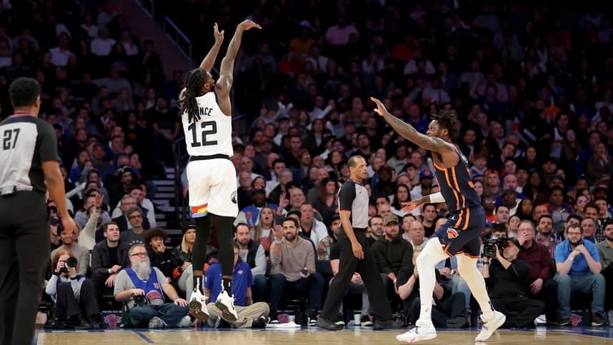 Taurean Prince, RJ Barrett, New York Knicks