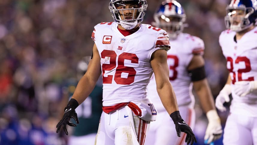 NFL: NFC Divisional Round-New York Giants at Philadelphia Eagles, saquon barkley