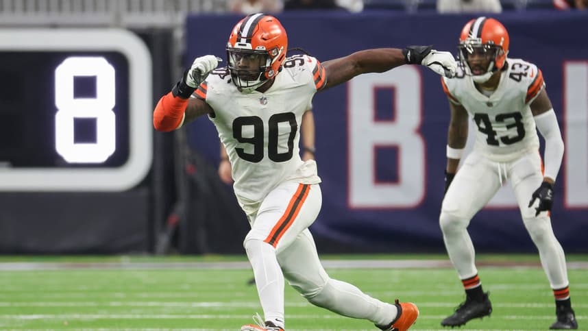 Cleveland Browns defensive end Jadeveon Clowney (Giants, New York Giants, NYG)