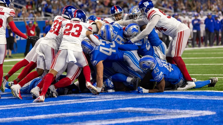 NFL: New York Giants at Detroit Lions