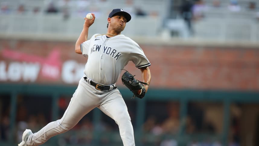 mlb: new york yankees at atlanta braves, randy vasquez