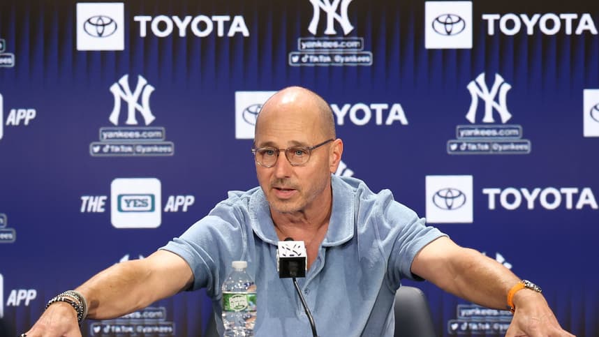 mlb: washington nationals at new york yankees, brian cashman