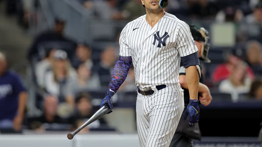 mlb: washington nationals at new york yankees, giancarlo stanton