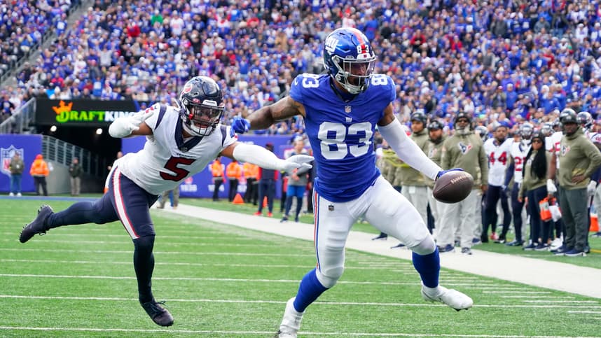 nfl: houston texans at new york giants, lawrence cager