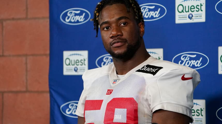 syndication: the record, new york giants, bobby okereke