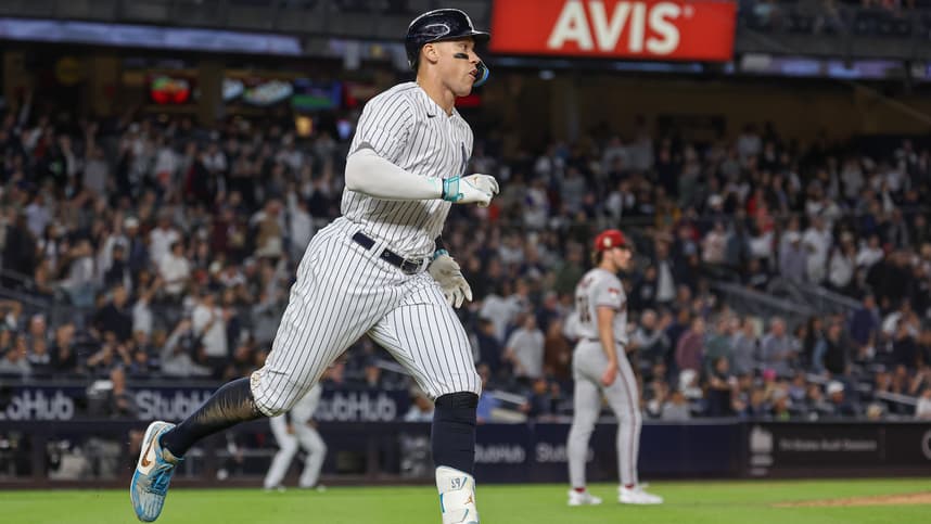 mlb: arizona diamondbacks at new york yankees, aaron judge