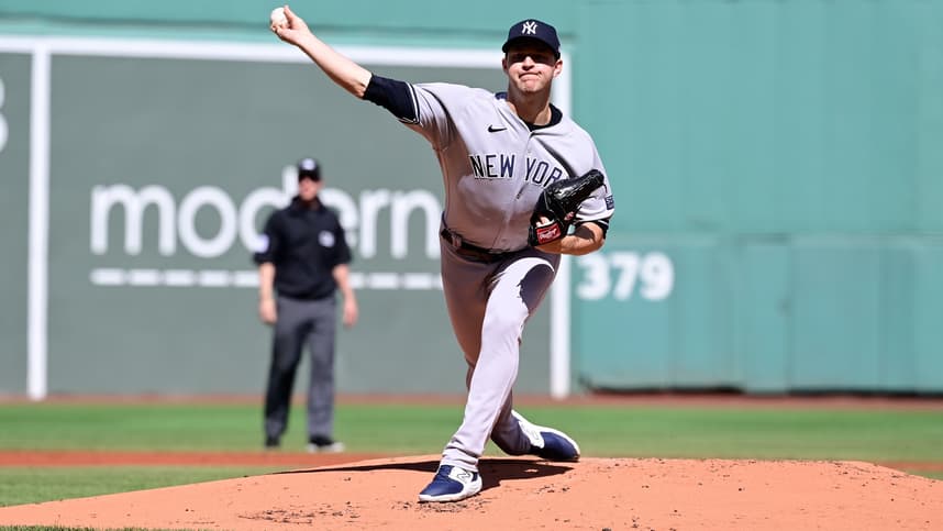 mlb: game one-new york yankees at boston red sox, michael king