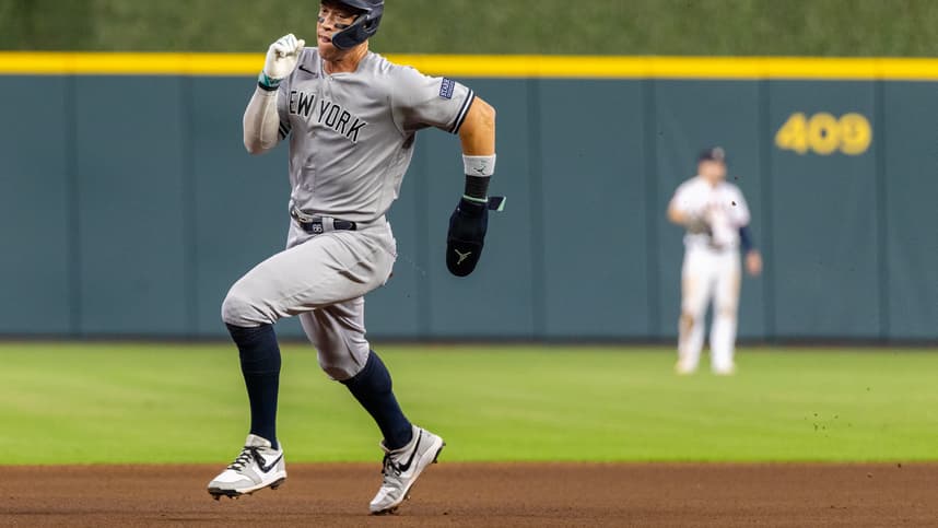 mlb: new york yankees at houston astros, aaron judge