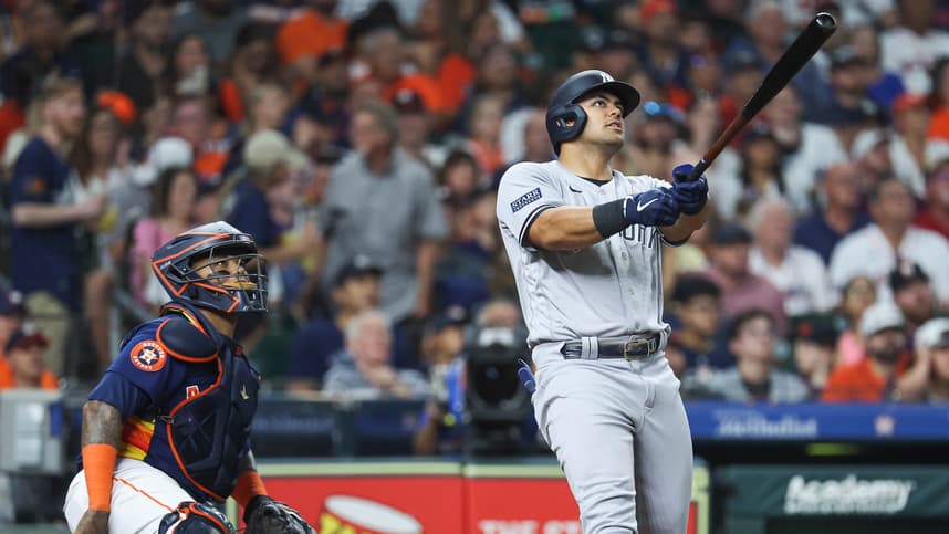 mlb: new york yankees at houston astros, jasson dominguez