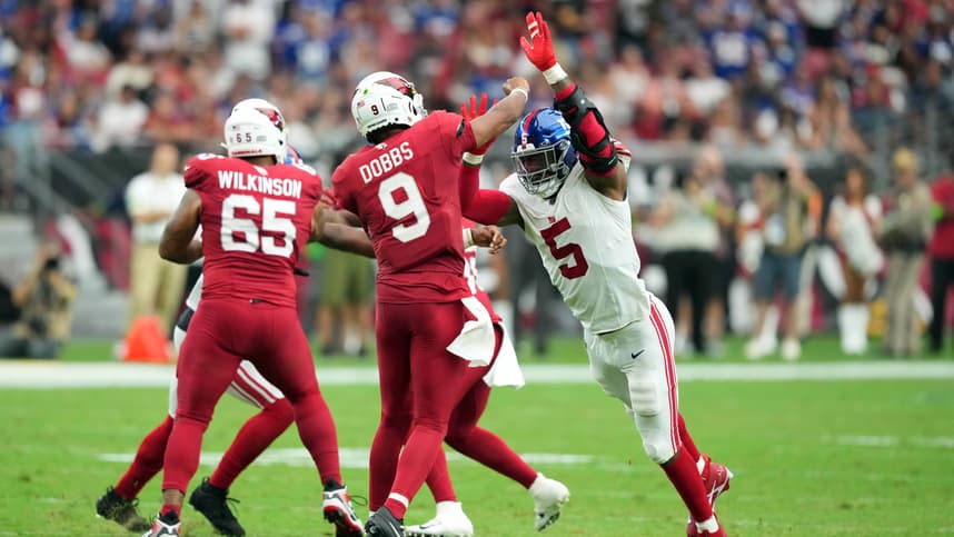 nfl: new york giants at arizona cardinals, kayvon thibodeaux