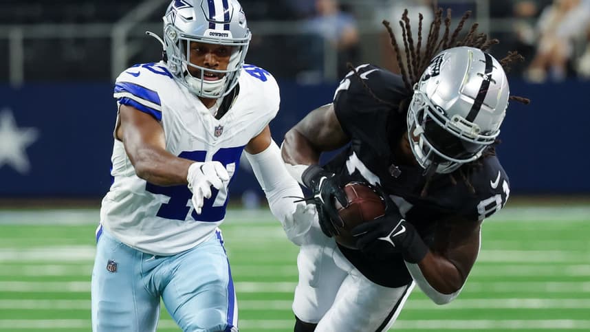 nfl: preseason-las vegas raiders at dallas cowboys, cam sims, new york giants