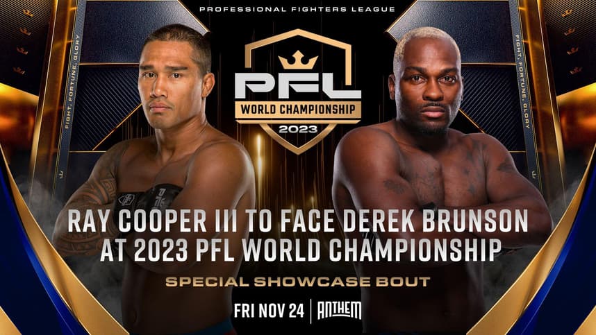 PFL Derek Brunson Ray Cooper III