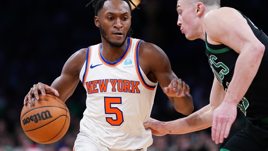 NBA: New York Knicks at Boston Celtics