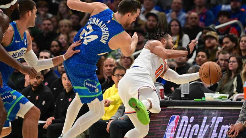 NBA: New York Knicks at Milwaukee Bucks