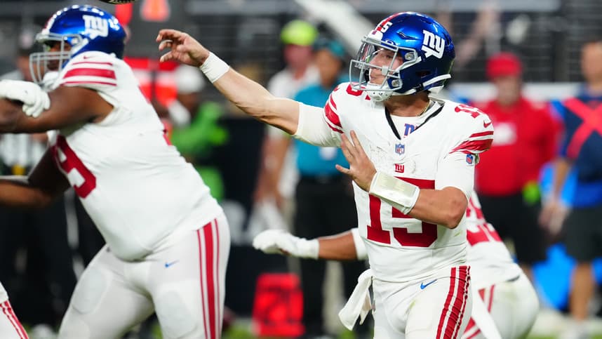 nfl: new york giants at las vegas raiders, tommy devito