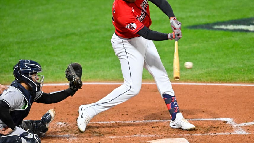 MLB: New York Yankees at Cleveland Guardians