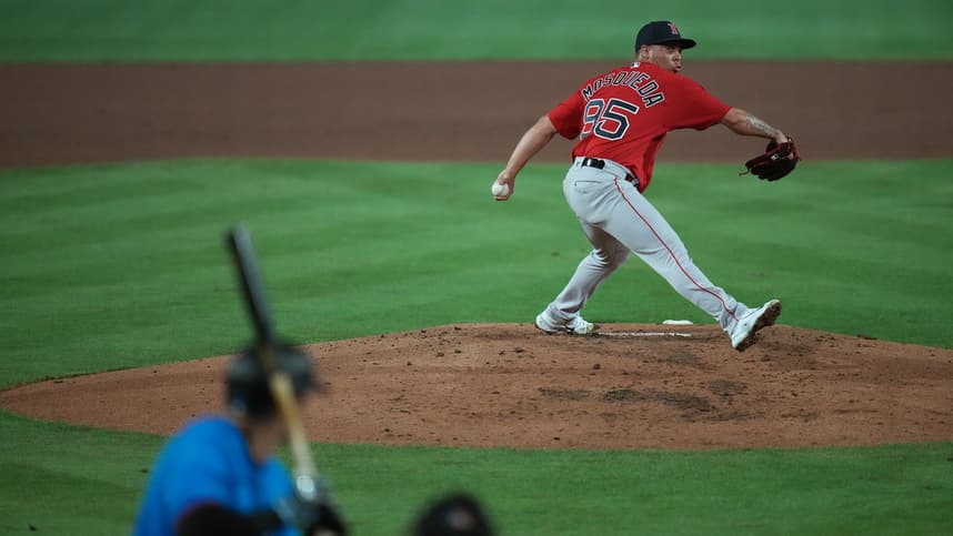 mlb: spring training-boston red sox at miami marlins, yankees, oddanier mosqueda