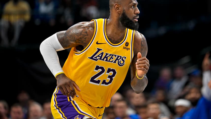 nba: los angeles lakers at dallas mavericks, lebron james, knicks