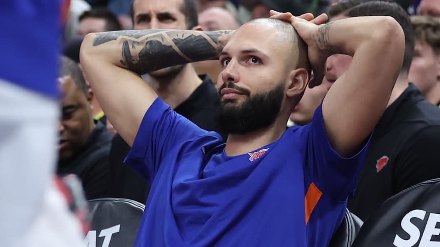 New York Knicks guard Evan Fournier