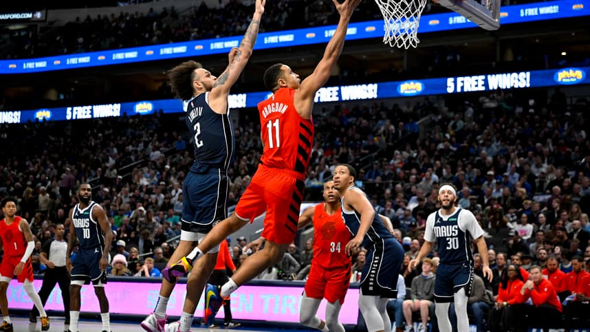 NBA: Portland Trail Blazers at Dallas Mavericks